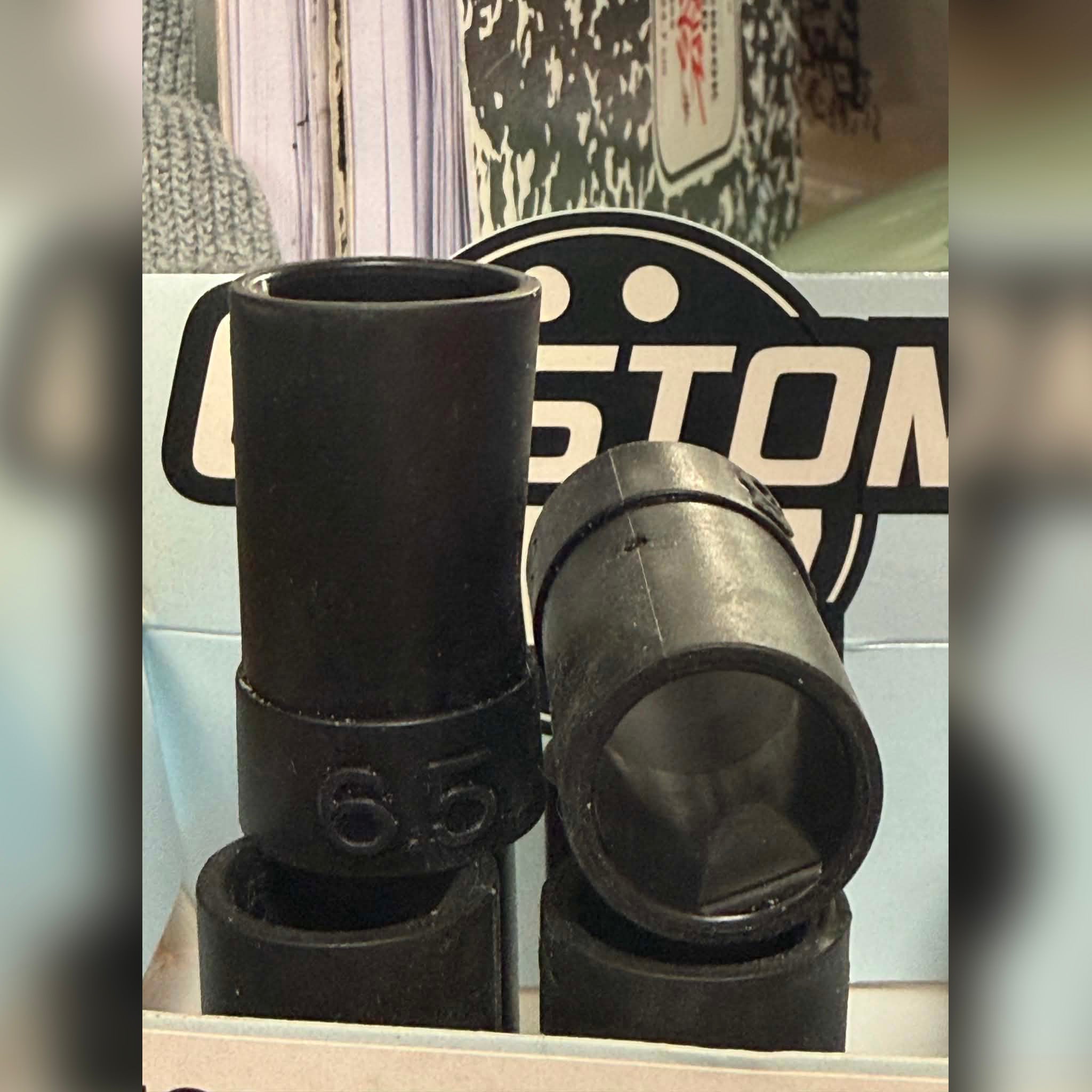 Custom Grip Power Lifts (Black)