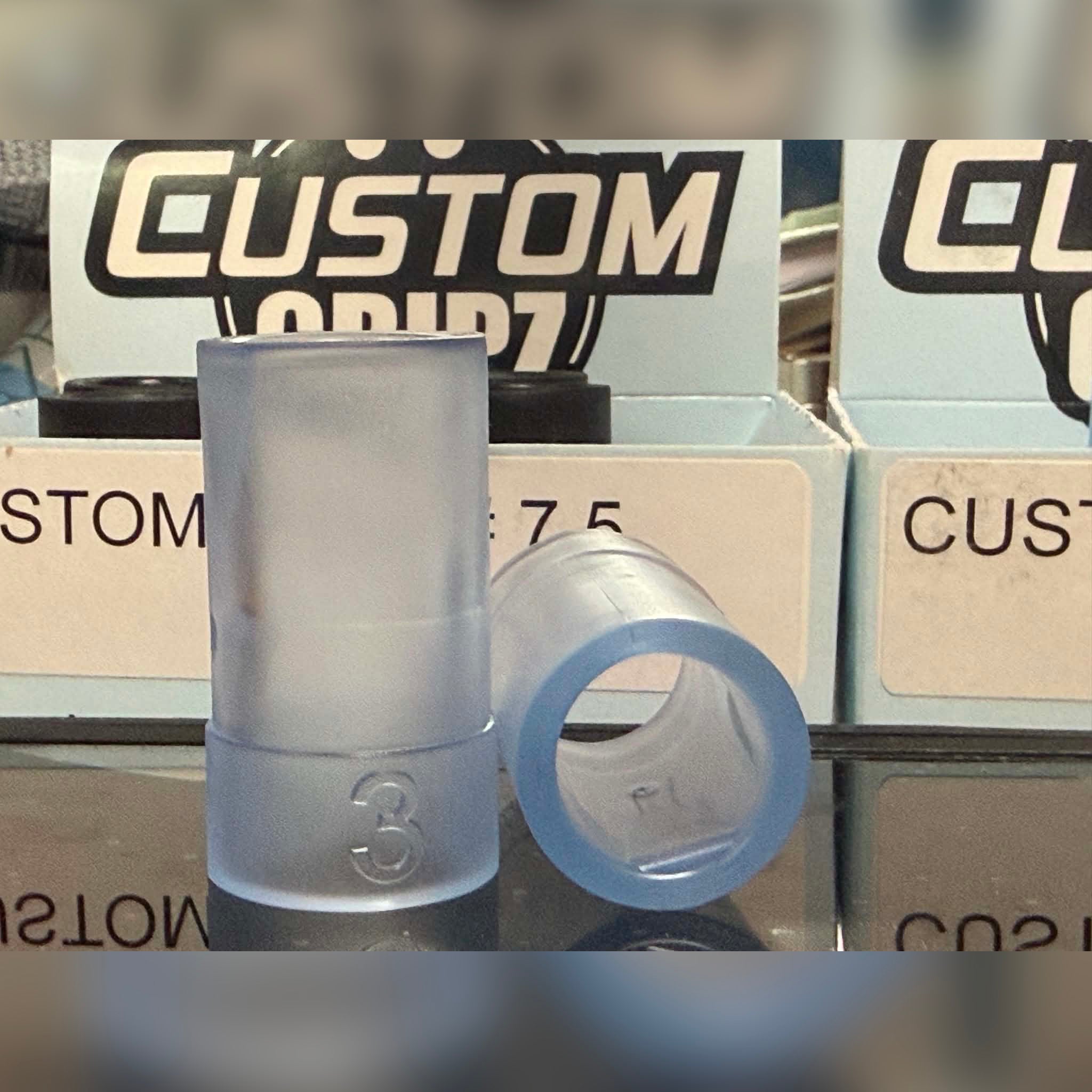 Custom Grip Power Lifts (Clear)